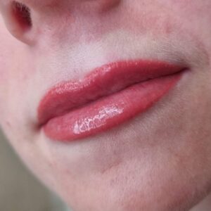 Lip Liner and Small Blush