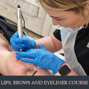 Lips brows and eyeliner course